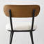 Tabouret de comptoir de salle à manger rembourré 27 po