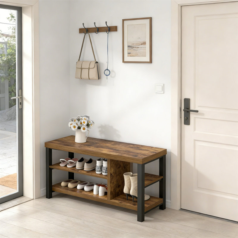 Range-chaussures en bois de qualité supérieure pour la maison