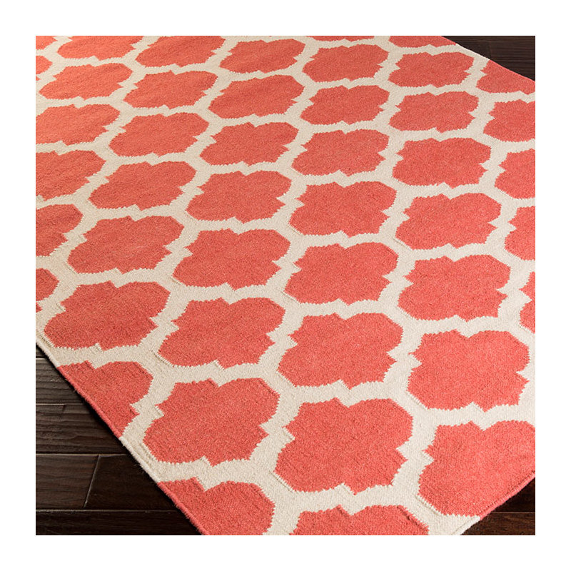 Kramer Wool Geometric Indoor Rug, Rectangle 9' x 13'