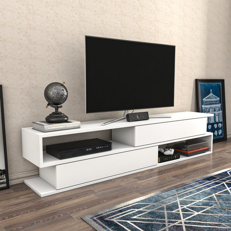 Margrete TV Stand for TVs up to 70", White