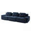Canapé modulaire moderne pour salon de 3 personnes pouvant accueillir 3 personnes confortable, tissu en velours côtelé, canapé surdimensionné à 3 places avec siège profond, passepoil perlé, conception capitonnée, connexion par boucle-1407075494-1407075499-1407075549