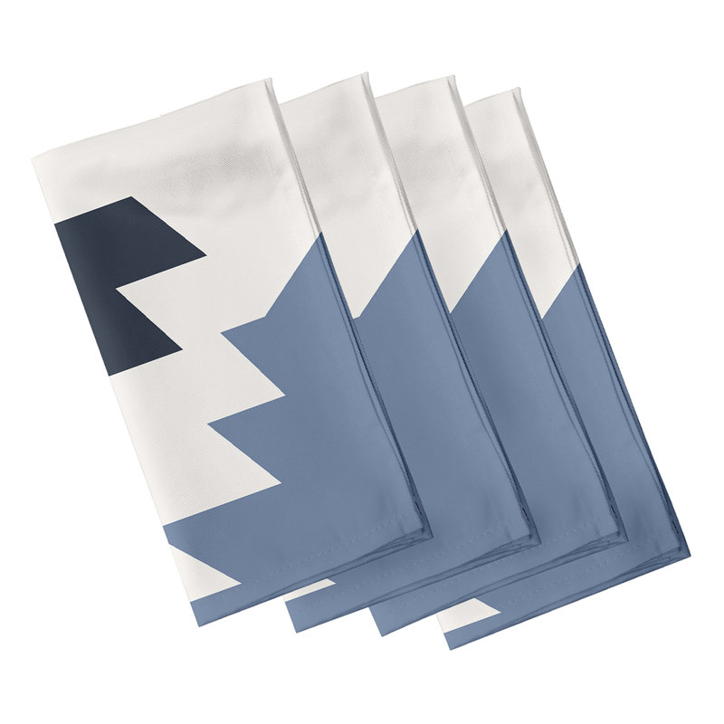 Serviette Mesa, L 18 po x L 18 po, Bleu marine