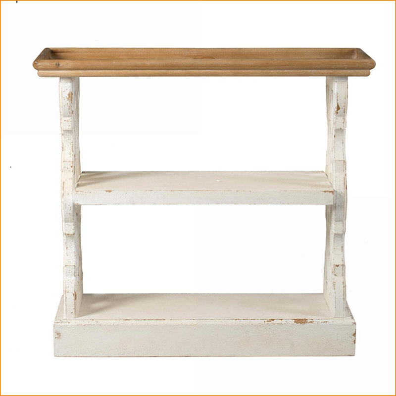 Ensemble de 2 tables basses gigognes peu encombrantes, structure en métal robuste avec plateaux mouchetés, aucun assemblage requis