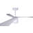 Peregrine 56" Indoor/Outdoor Ceiling Fan with Light and Remote, Modern LED Outdoor Ceiling Fan, Damp Rated, Energy Efficient DC Motor-1219405977