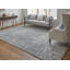 Eastfield Abstract Area Rug in Gray-326947736
