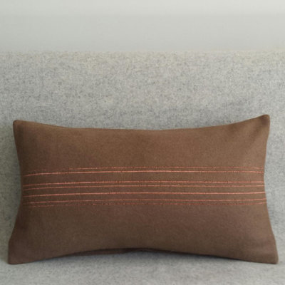 Tippett Striped Rectangular Throw Cushion