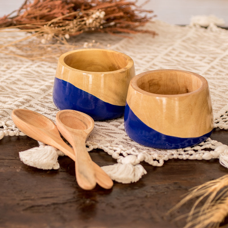 Union Rustic Trosky Wood Serving Bowl