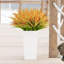 24 pièces Plantes artificielles d'extérieur Faux plantes d'extérieur Arbustes artificiels Faux buissons pour plantes d'extérieur Plastique résistant aux rayons UV