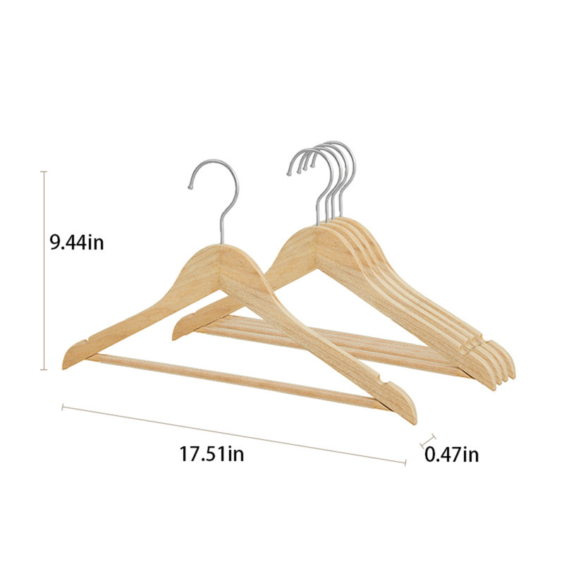 Solid Wood Clothes Hanger, 20
