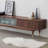 Black walnut simple audio-visual cabinet