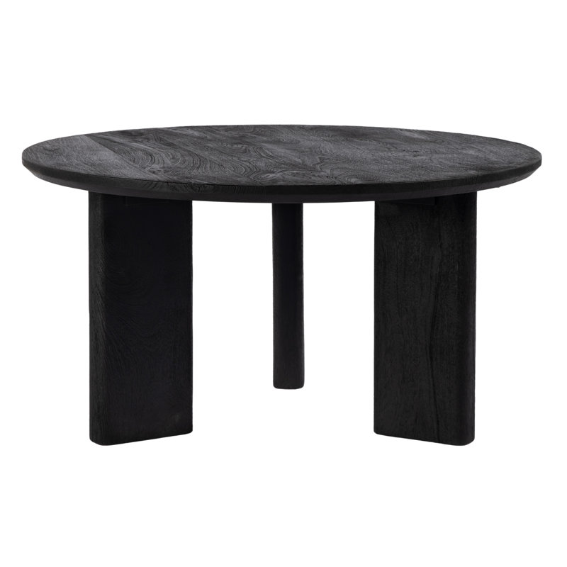 Anasa 30 in. W Round Wood Coffee Table