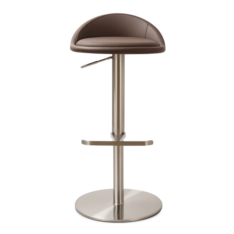 Vito Swivel Counter Stool, Mink Brown