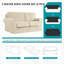 Sofa Cover With Separate Seat Cushions And Backrests Stretch Velvet Sofa Slipcover Couch Covers Furniture Protector Split Combined (2 Seat Set 5 PCS)-2032033584
