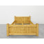 Vintage Solid Wood Bed-126305642