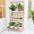 Crisante Solid Wood Plant Stand 3 Tier
