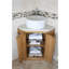 Deephaven 550mm Single Bathroom Vanity with Vessel Ceramic Basin-1369355866