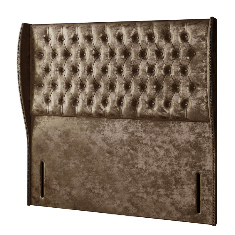 Mandalay Upholstered Headboard, Double (4'6), Truffle