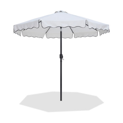 Amalfi With Piping Fabric Patio Umbrellas