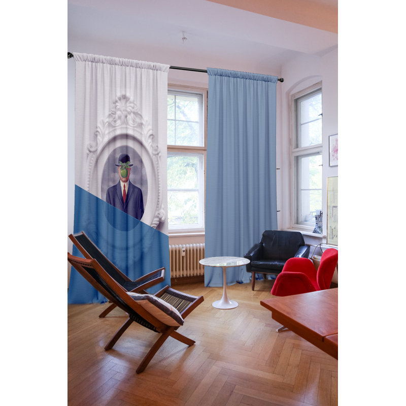 Blackout Curtain Panel Pair, 148 W x 300 D cm