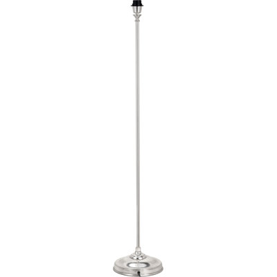 Dellie 123cm Chrome Traditional Floor Lamp