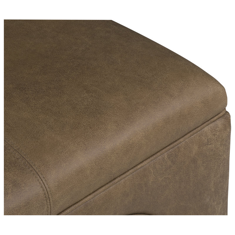 Gladstone Square Cocktail Ottoman, 1115 Saddle