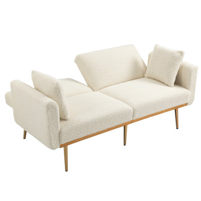 Adalaide 2 Seater Velvet Sofa Bed