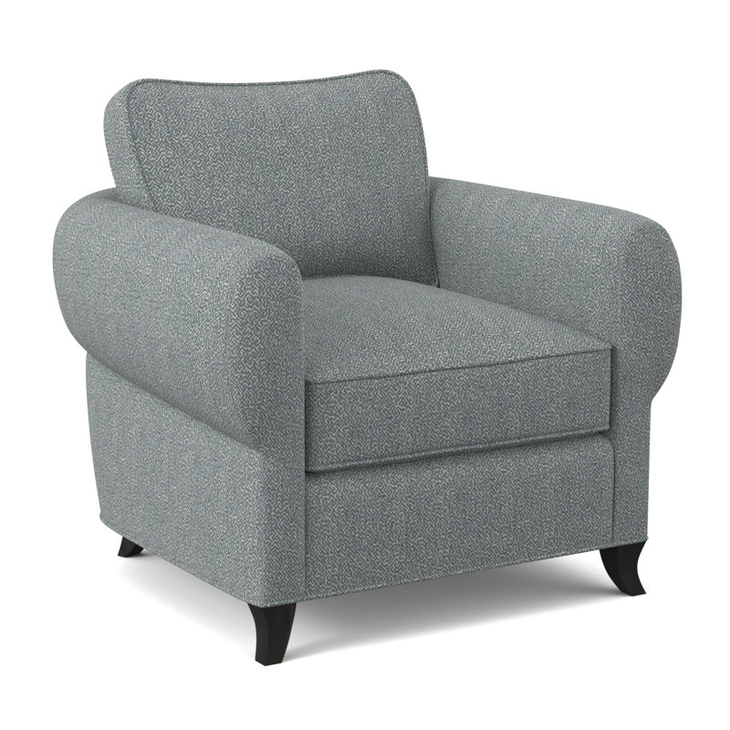 Fauteuil cocon, Espresso, Mélange de polyester cyan maya