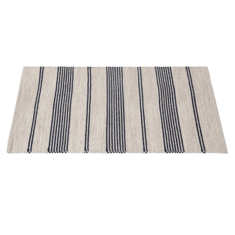 Geometric Hand Woven Area Rug Set, Rectangle 140 x 200cm