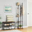 Freestanding 7 - Hook Coat Rack
