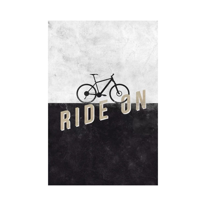 Ride On by Hannes Beer - Wrapped Canvas Print, 20.32 cm H x 30.48 cm W