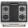 Café Smart Appliances 30" 5.6 cu. ft. Slide-in Gas Range with Griddle