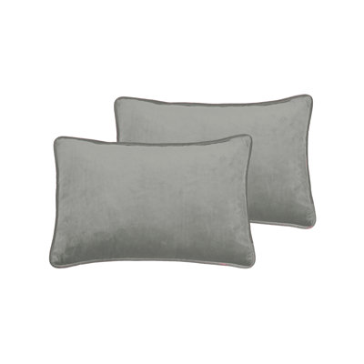 Velvet Pillow Velvet Reversible Throw Pillow