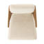 Chaise de salle à manger rembourrée en polyester DEIDRE-123141194