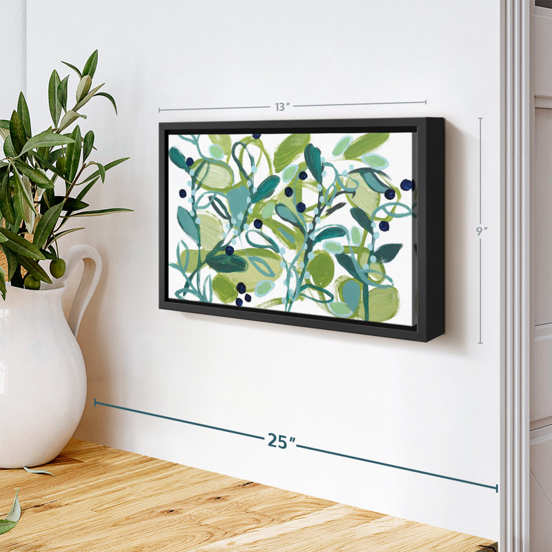 Floral et botanique «Annamieka Wall Art», H 9 po x l 13 po