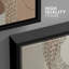 Forme Mid-Century «Abstract Elegance Beige», 3 pièces sur toile-98804111-98804112