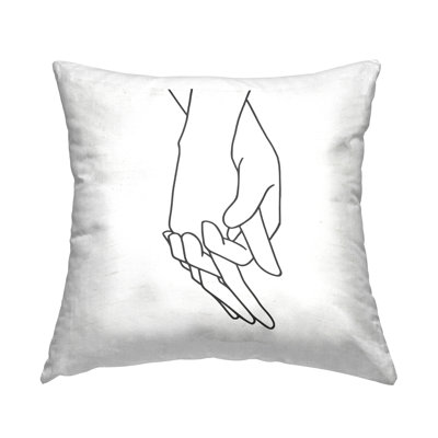 Housse de coussin carré en polyester / mélange de polyester et insert carré par Sangita Bachelet