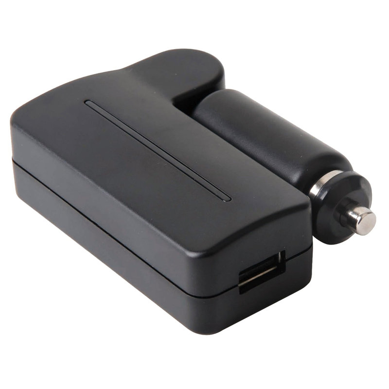 Koolatron 12V AC/DC Cell Phone Charger with USB Adapter Set, Universal Charger
