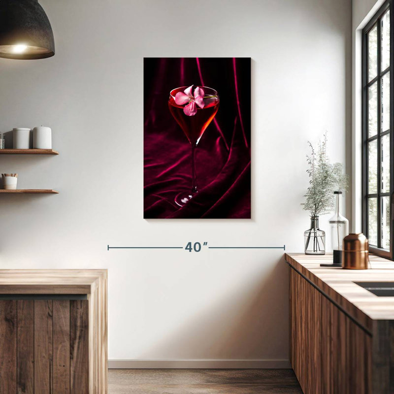 Yarlin Cosmopolitan Cocktail, 36" H x 24" W