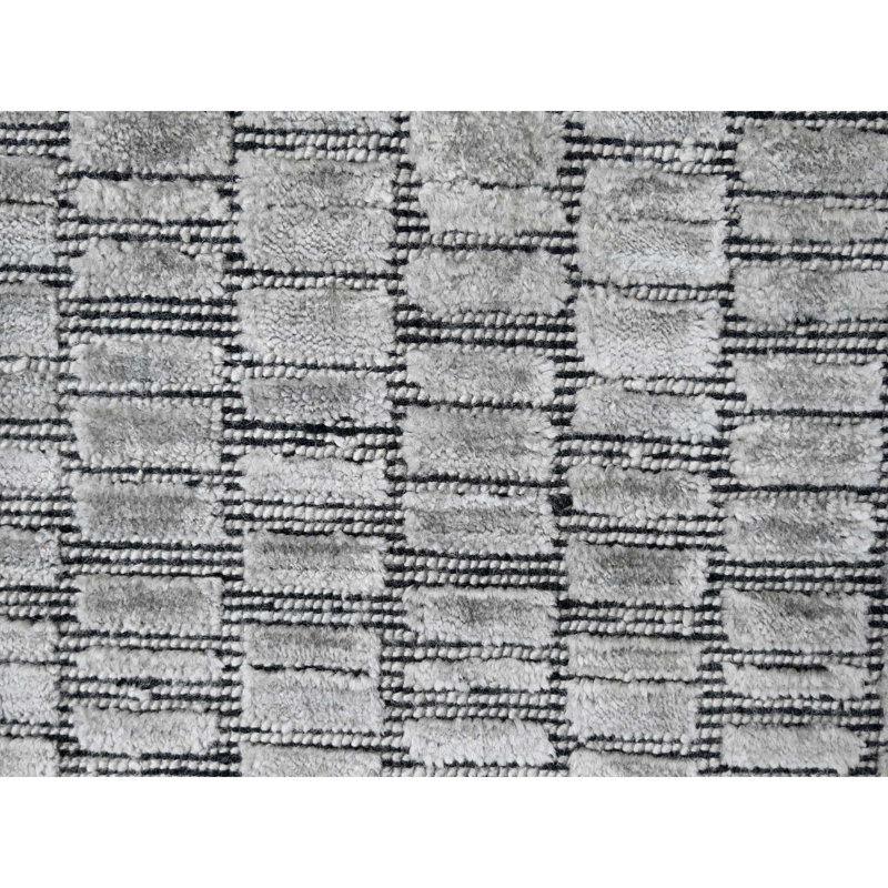 Tapis unique 2 pi x 3 pi gris Quienten