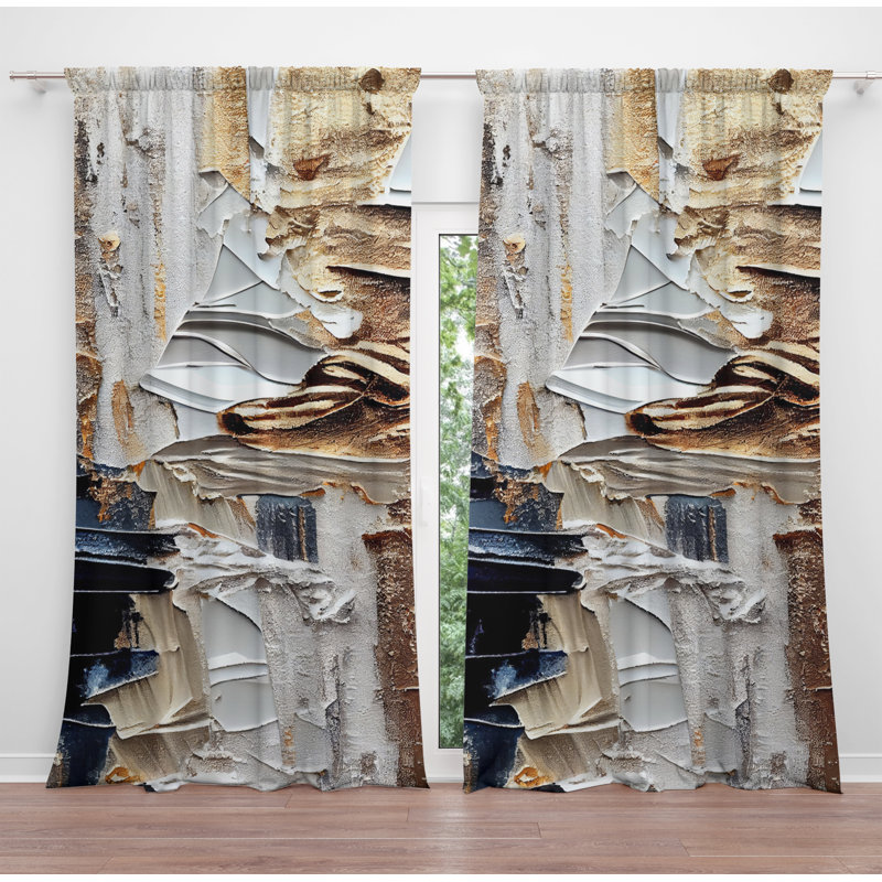 Julieth Room Darkening Curtain, 40" W x 52" L