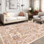 Faux Wool Anti-slip Washable Oriental Area Rug-613961323