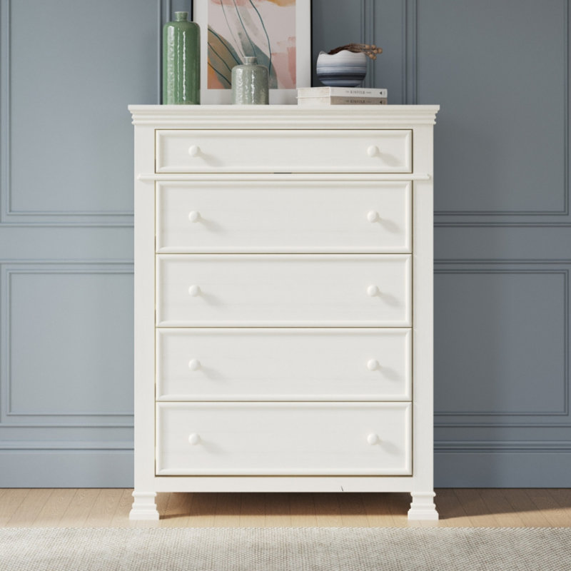 Commode en bois massif Legacy Westgate, Beige