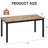 63" Computer Desk, Modern Gaming Desk with Metal Frame, Sturdy Home Office Table-1877934184