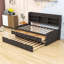 Lit plateforme simple avec rangement Dewolf-1913901452