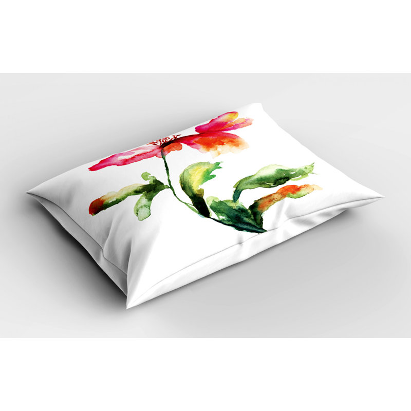 Polyester Floral Sham Set, King