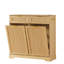 Armoire à déchets inclinable 2 x 13 gallons avec contrôle des odeurs-136428410