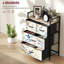 Elegant 4-Drawer Storage Chest Powder-Coated Steel Frame Freestanding Organiser for Home Office