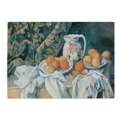 Still Life with Fruit Vol.3 by Paul Cezanne Chopping Board