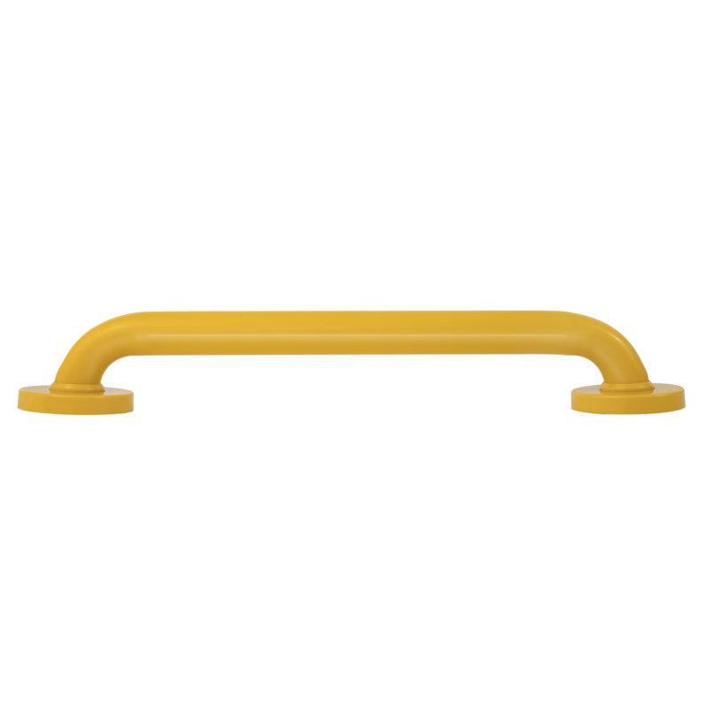 Vinyl Coated Grab Bar, Yellow, 3.2" H x 19.2" W