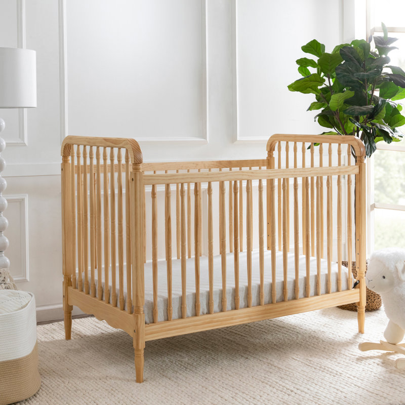 Liberty 3-in-1 Convertible Spindle Crib, Natural